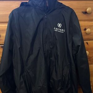 Caesars New Orleans Black rain Jacket